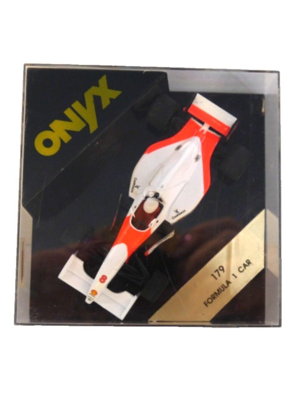 Onyx die cast model F1 race car #179 Formula 1 Car New, Box Damaged